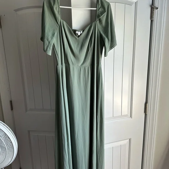 Baltic Born Sage Green Maxi Dress - Picture 2 of 5